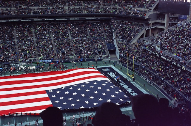 Super Bowl in stadion Amerika